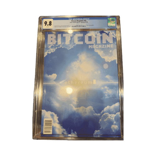PSA Graded Bitcoin Magazine Issue 18